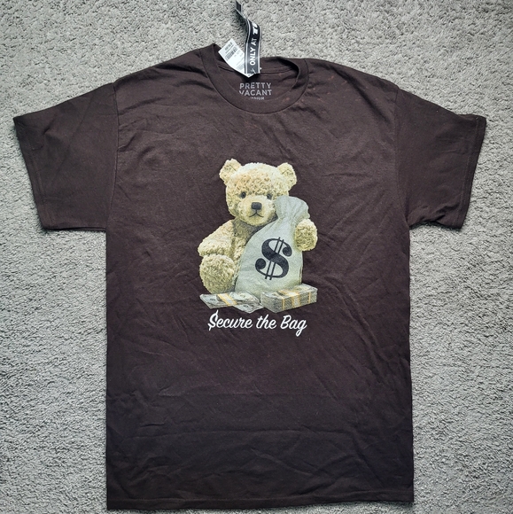 Pretty Vacant Black Graphic T-Shirt - Picture 1 of 4